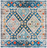 Safavieh Madison 6'-7" x 6'-7" Rug in Navy / Beige