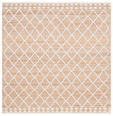 Safavieh Natural Fiber 6'-0" x 6'-0" Rug in Natural / Ivory