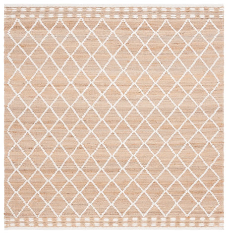 Safavieh Natural Fiber 6'-0" x 6'-0" Rug in Natural / Ivory