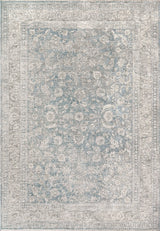 Dynamic Rugs Dharma 12040 Power Loomed Transitional Light Blue/Beige Rug - Rectangular