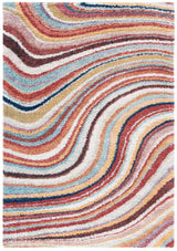 Safavieh Calista 4'-5" x 6'-5" Rug in Rust / Grey