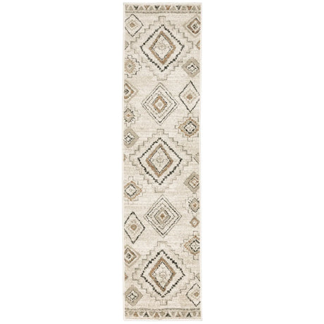 Oriental Weavers Sphinx Georgia 660B0 Ivory/ Orange Rugs - runner