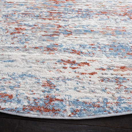 Safavieh Amelia 6'-7" x 6'-7" Rug in Ivory / Rust