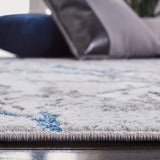 Safavieh Amelia 4'-5" x 6'-5" Rug in Grey / Blue