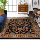 Safavieh Heritage 9'-6" x 13'-6" Rug in Black / Beige
