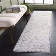 Safavieh Hunter 100 2'-2" x 8'-0" Rug in Ivory / Dark Grey