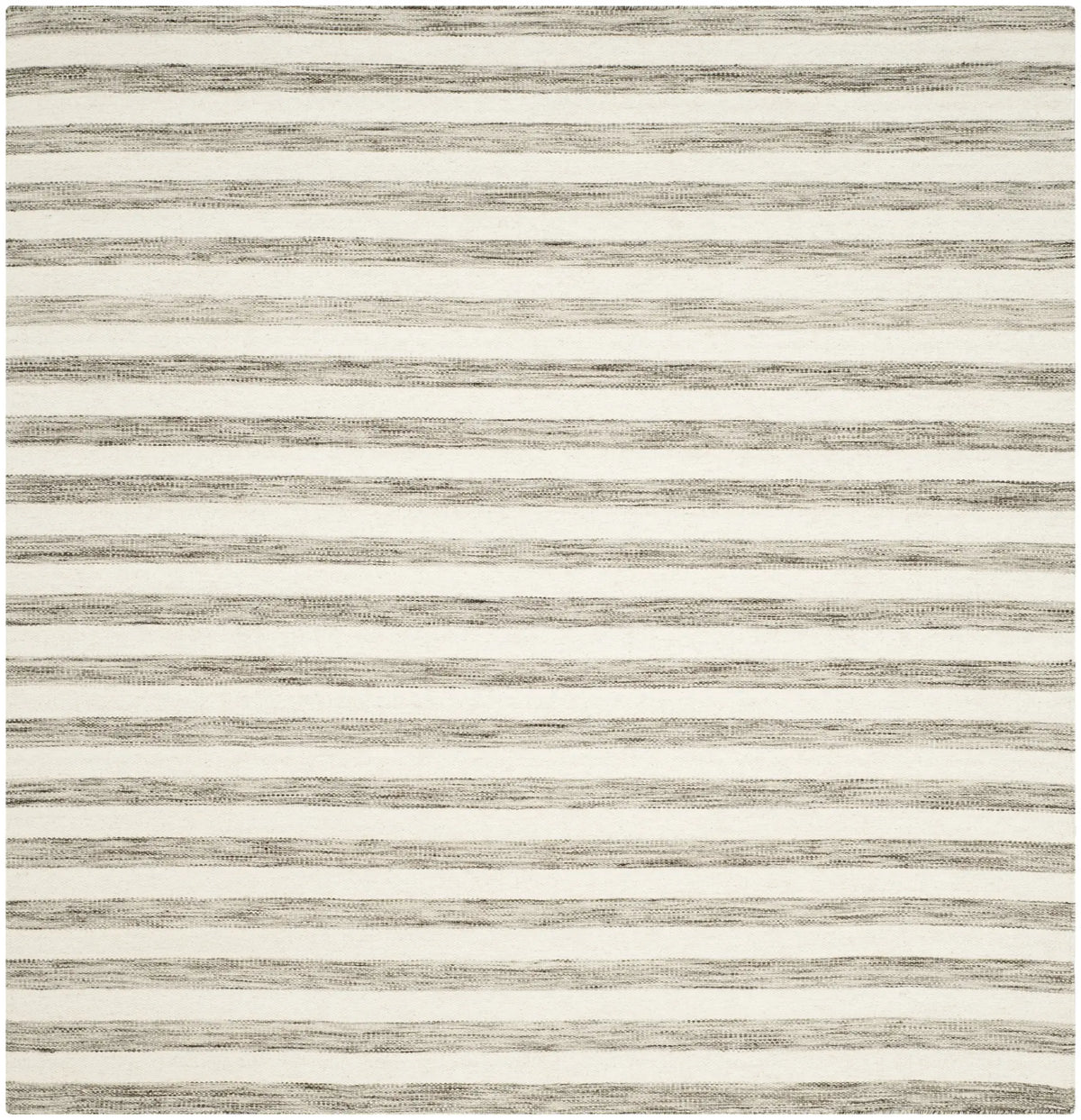 Safavieh Dhurries 6'-0" x 6'-0" Rug in Brown / Ivory