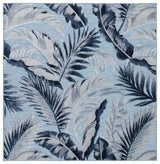 Safavieh Cabana 6'-5" x 6'-5" Rug in Aqua / Navy
