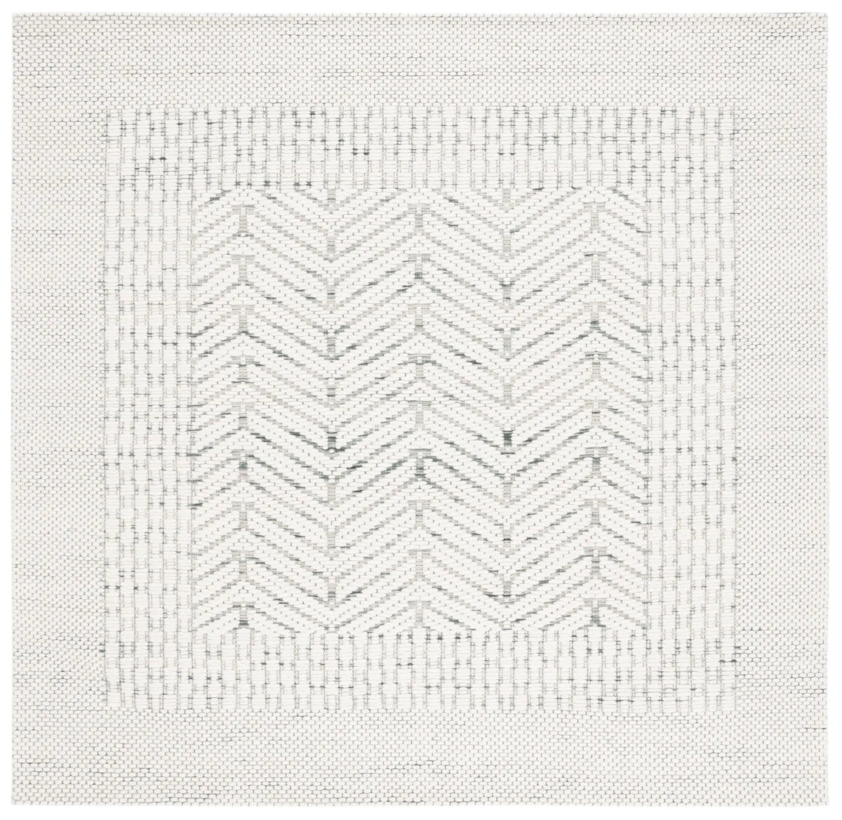 Safavieh Marbella 6'-0" x 6'-0" Rug in Ivory / Green