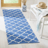 Safavieh Montauk 2'-3" x 7'-0" Rug in Blue / Ivory