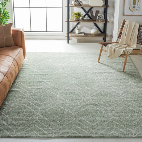 Safavieh Adirondack 10'-0" x 14'-0" Rug in Sage / Ivory