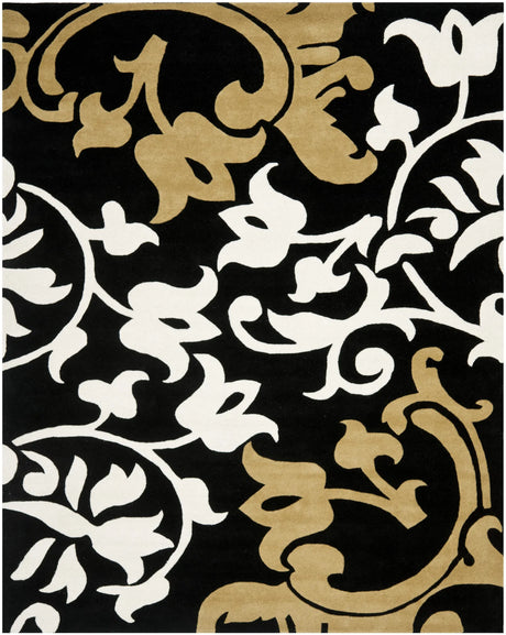 Safavieh Soho 9'-6" x 13'-6" Rug in Black / Multi