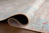 Loloi Wynter Wyn-04 Red/Teal Rugs - pile height