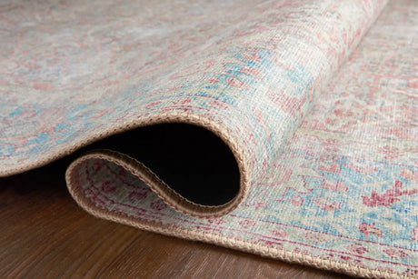 Loloi Wynter Wyn-04 Red/Teal Rugs - pile height