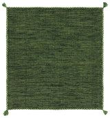 Safavieh Montauk 5'-0" x 5'-0" Rug in Green / Black