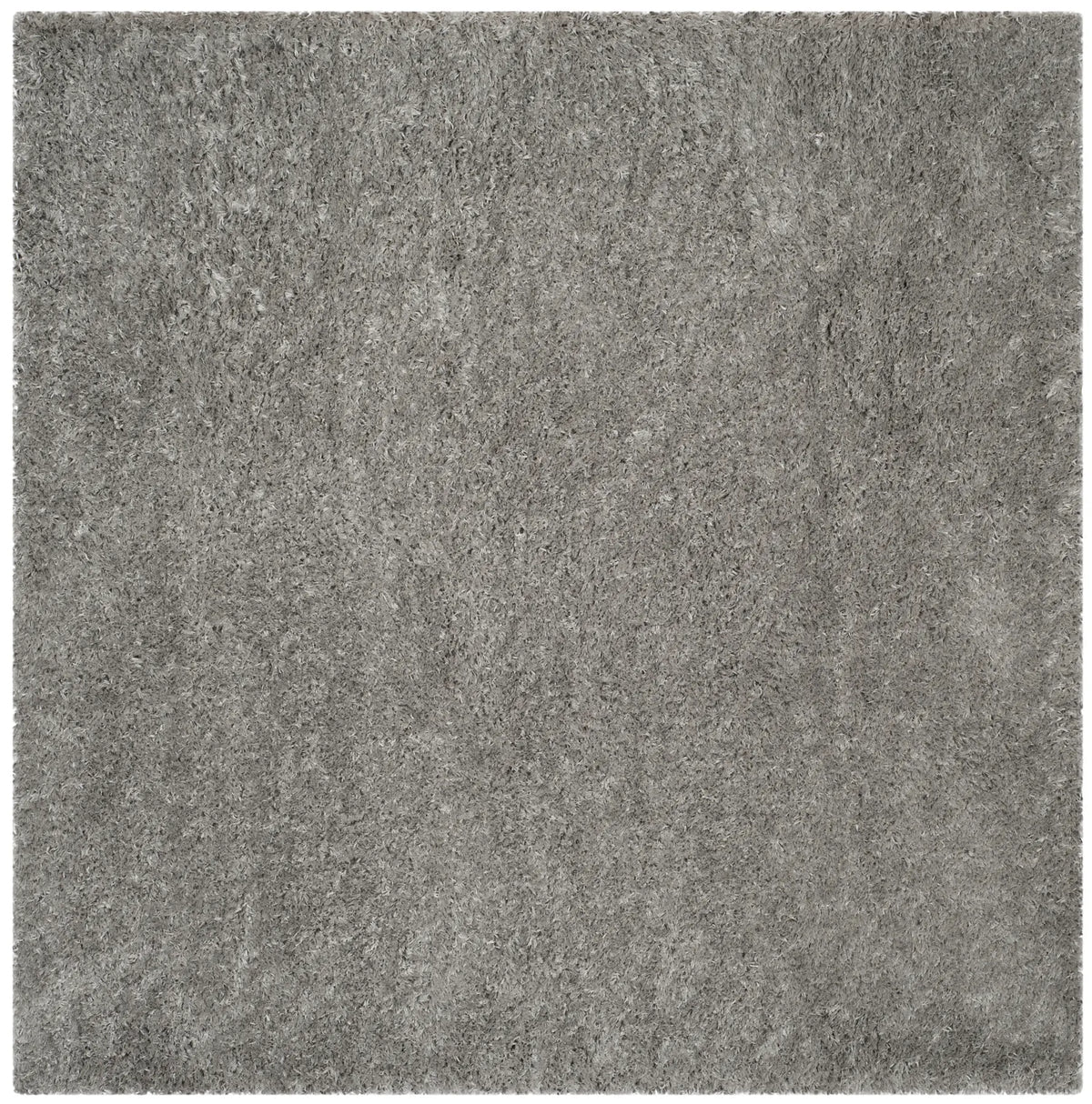 Safavieh Polar Shag 6'-7" x 6'-7" Rug in Silver