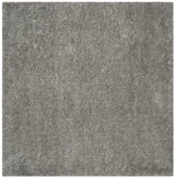 Safavieh Polar Shag 6'-7" x 6'-7" Rug in Silver