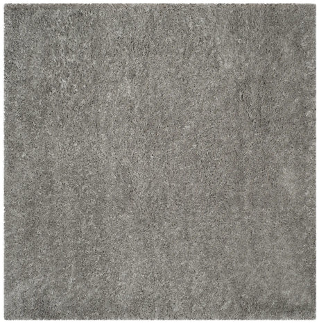 Safavieh Polar Shag 6'-7" x 6'-7" Rug in Silver