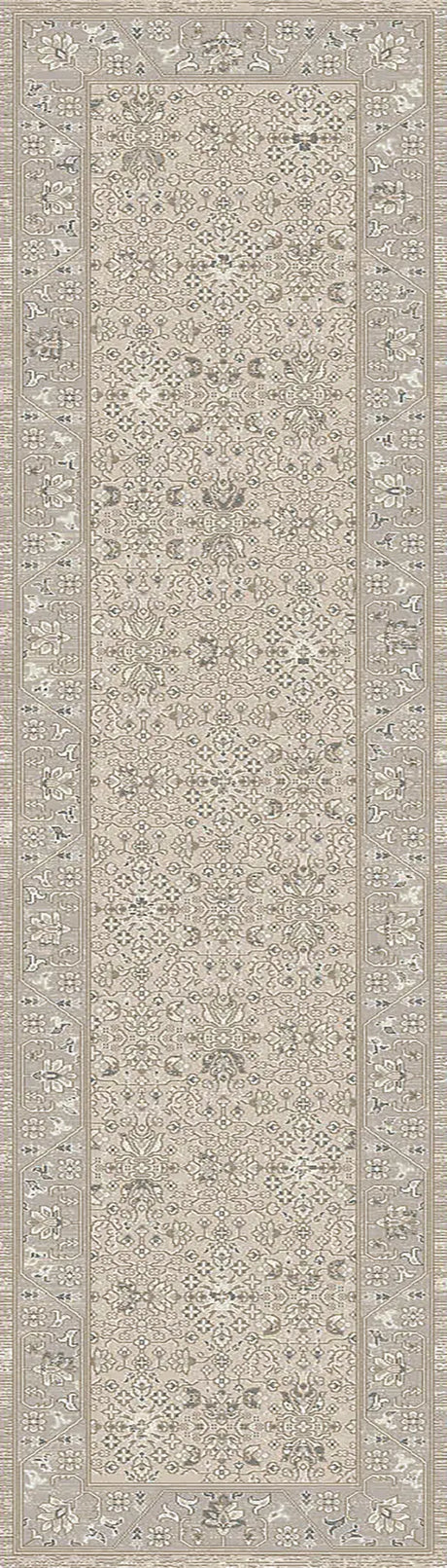 Dynamic Rugs Hudson 1451 Beige/Grey Rug - Runner