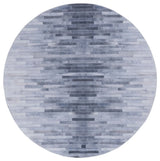 Safavieh Faux Hide 6'-0" x 6'-0" Rug in Light Grey / Grey