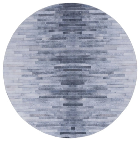 Safavieh Faux Hide 6'-0" x 6'-0" Rug in Light Grey / Grey