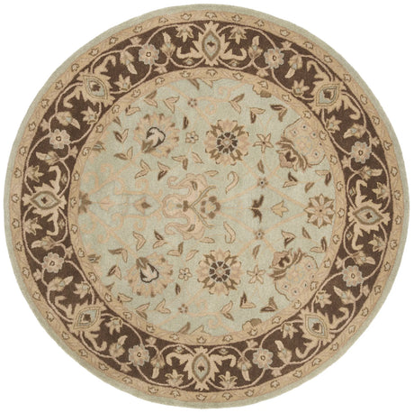 Safavieh Antiquity 6'-0" x 6'-0" Rug in Green / Brown