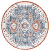 Safavieh Olympia 6'-0" x 6'-0" Rug in Blue / Ivory