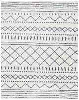Safavieh Arizona Shag 10'-0" x 14'-0" Rug in Ivory / Slate