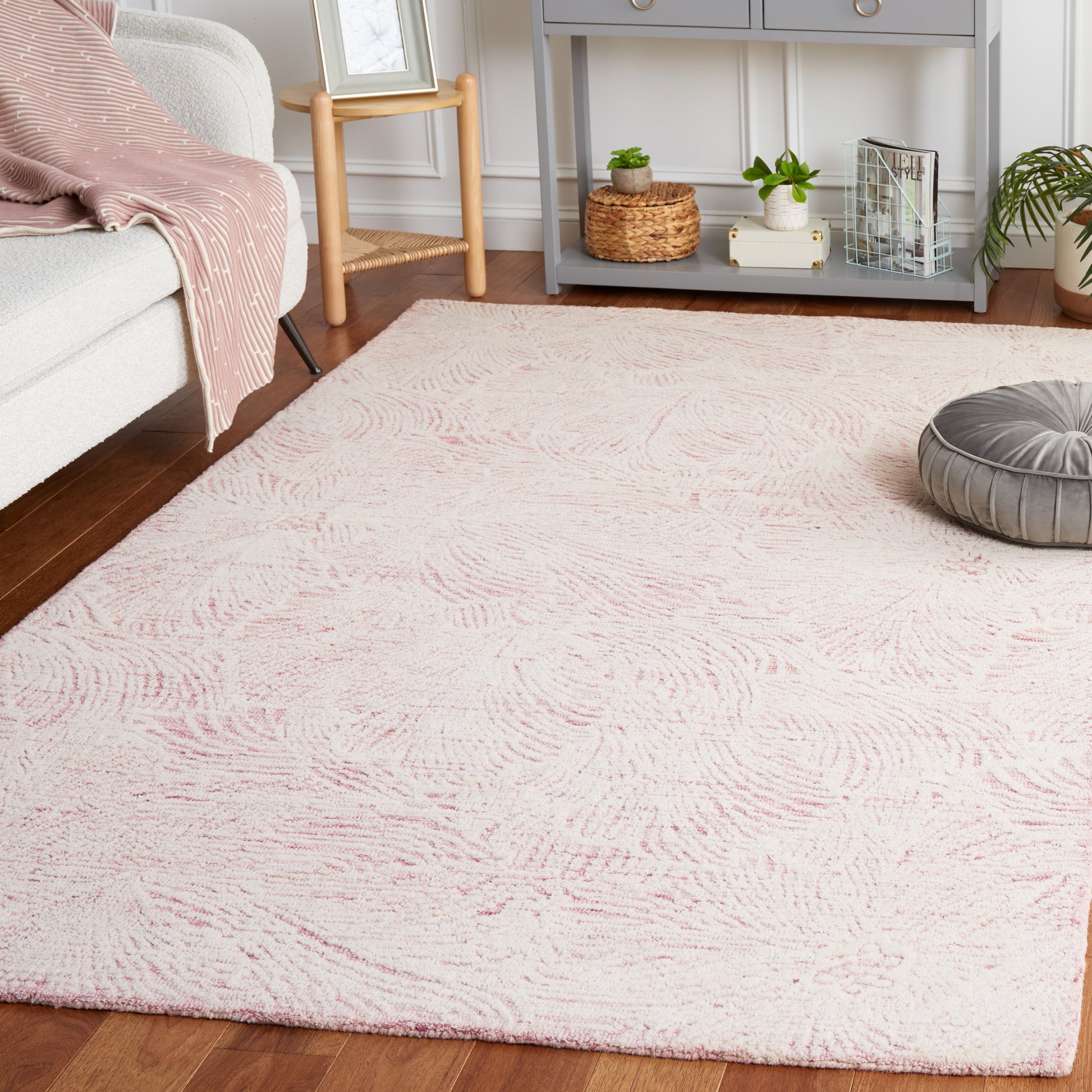 Safavieh Ebony Ebn101U Pink/Ivory Area Rug