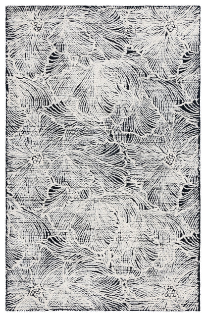 Safavieh Ebony Ebn101Z Black/Ivory Area Rug