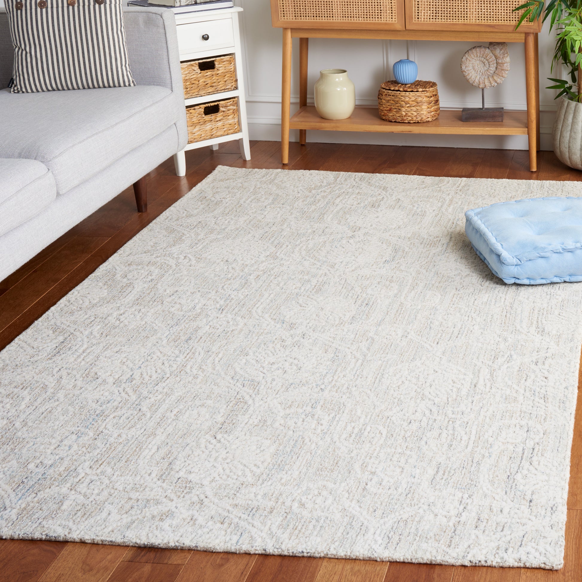 Safavieh Ebony Ebn111J Teal/Ivory Area Rug