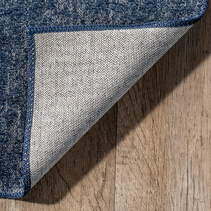 Nuloom Elspeth Casual Faded Bies01A Navy Area Rug