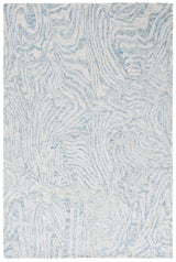 Safavieh Ebony 4'-0" x 6'-0" Rug in Ivory / Light Blue