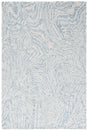 Safavieh Ebony 4'-0" x 6'-0" Rug in Ivory / Light Blue