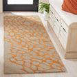 Safavieh Blossom 2'-3" x 10'-0" Rug in Grey / Orange