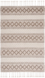 Safavieh Natura 4'-0" x 6'-0" Rug in Ivory / Brown