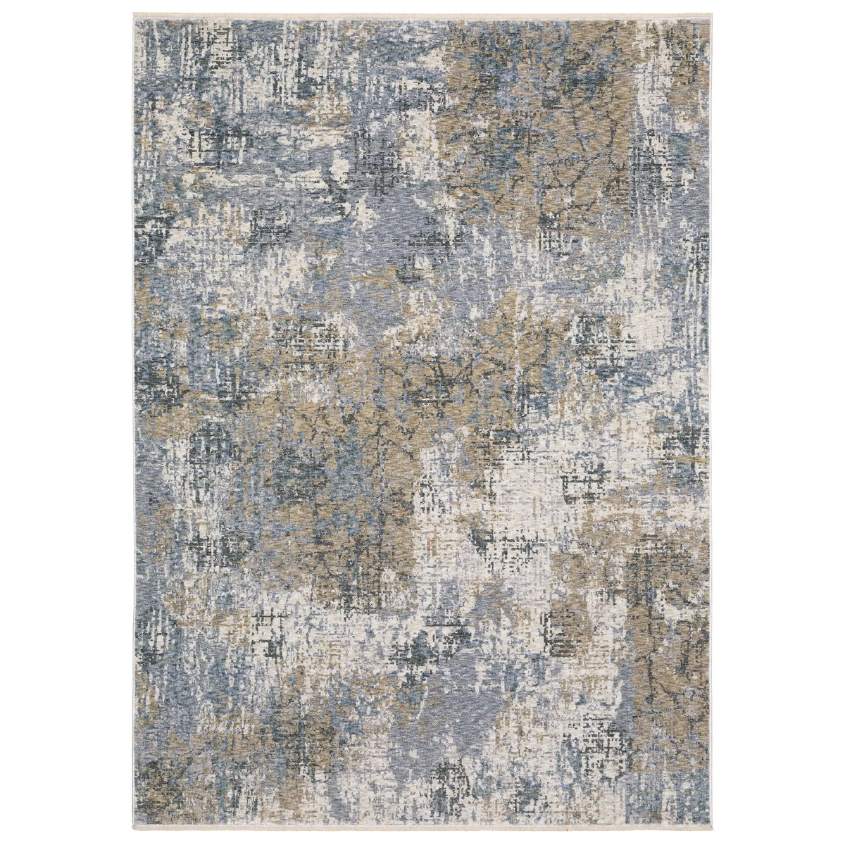 Oriental Weavers Sphinx Hayden Hay08 Beige/ Blue Rug - main flat