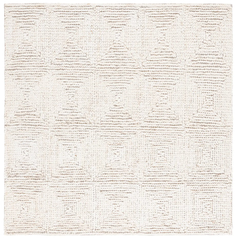 Safavieh Natural Fiber 6'-0" x 6'-0" Rug in Bleach / Ivory