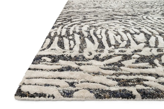 Loloi Juneau Jy-04 Charcoal / Silver Rugs - rug corner