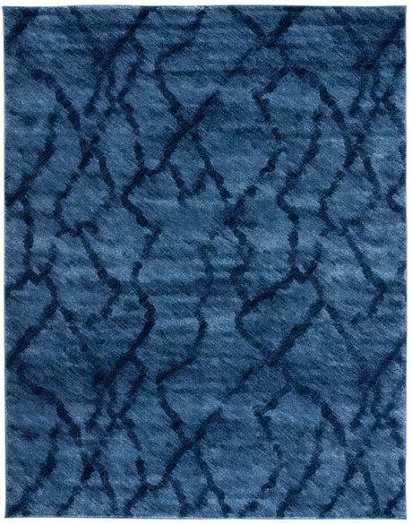 Safavieh Retro 10'-0" x 14'-0" Rug in Blue / Dark Blue