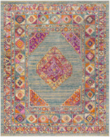 Safavieh Madison 10'-0" x 14'-0" Rug in Light Grey / Fuchsia