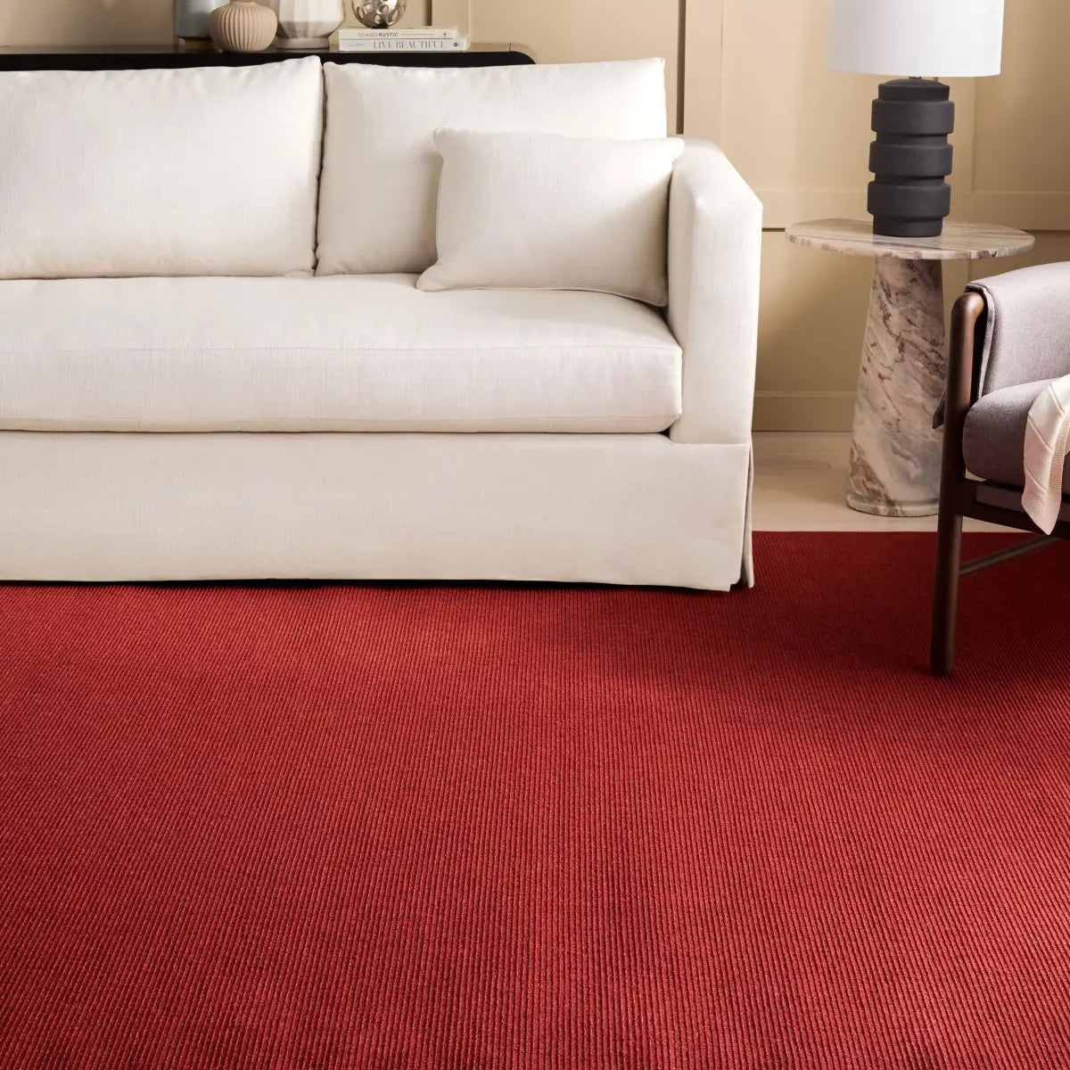 Safavieh Martha Stewart 8'-0" x 10'-0" Rug in Red