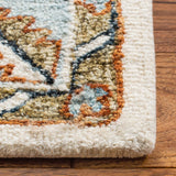 Safavieh Capri 4'-0" x 6'-0" Rug in Ivory / Rust