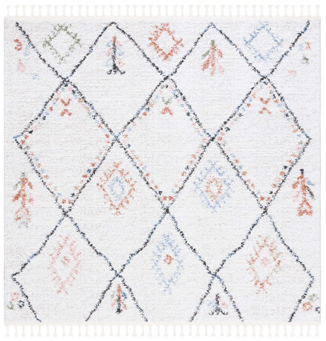 Safavieh Chapel 6'-7" x 6'-7" Rug in Ivory / Black