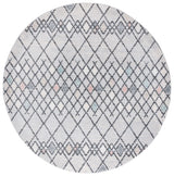Safavieh Amsterdam 6'-7" x 6'-7" Rug in Grey / Ivory