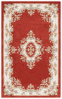 Safavieh Aubusson 4'-0" x 6'-0" Rug in Rust / Ivory