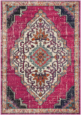 Safavieh Monaco 4'-0" x 5'-7" Rug in Pink / Multi