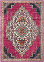 Safavieh Monaco 4'-0" x 5'-7" Rug in Pink / Multi
