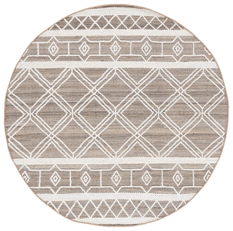 Safavieh Natural Fiber 6'-0" x 6'-0" Rug in Natural / Ivory