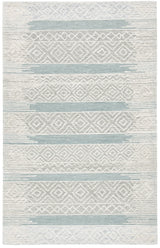 Safavieh Metro 4'-0" x 6'-0" Rug in Natural / Light Grey